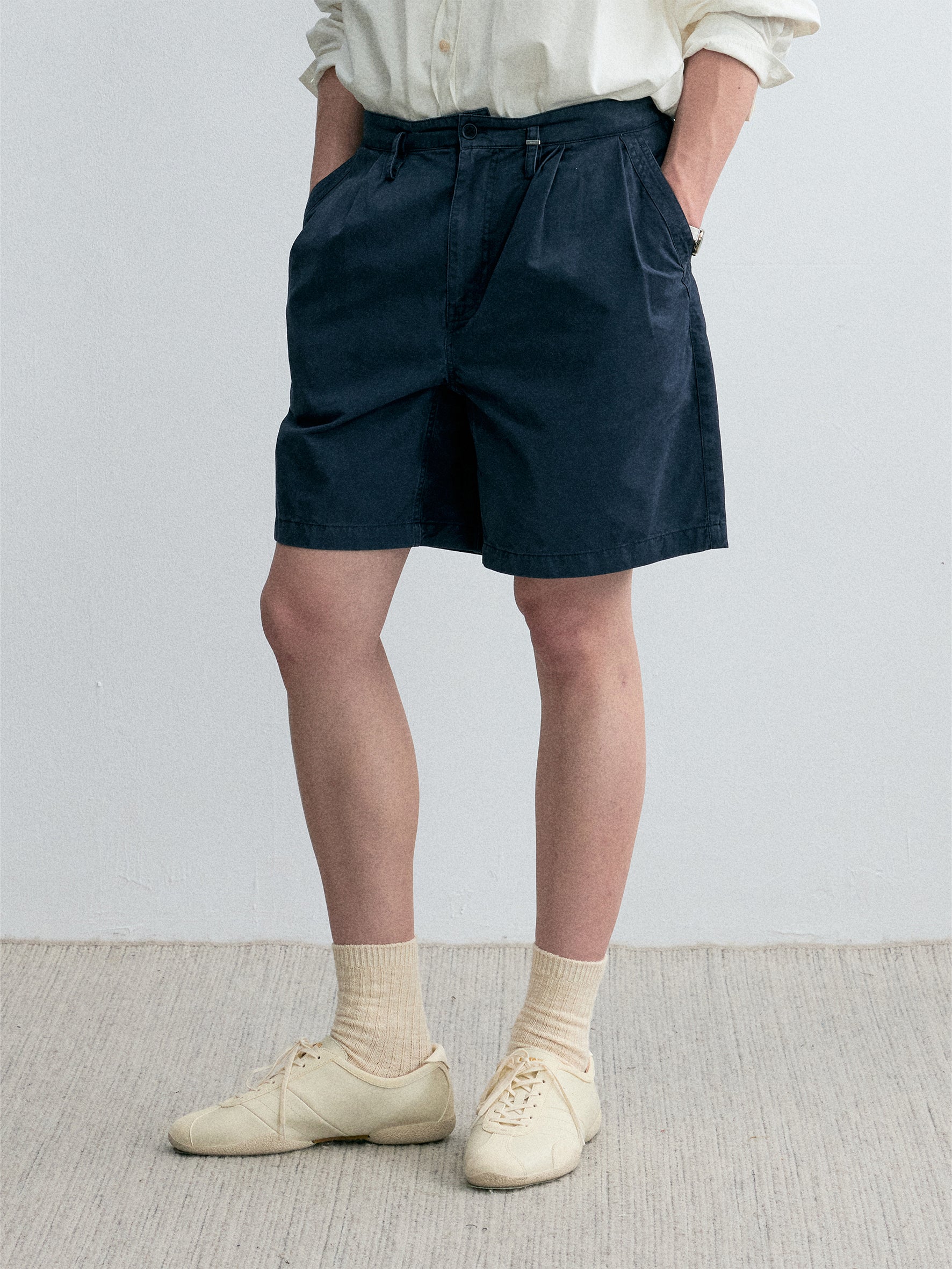 012 - Sicilian Sunrise Washed Cotton Shorts