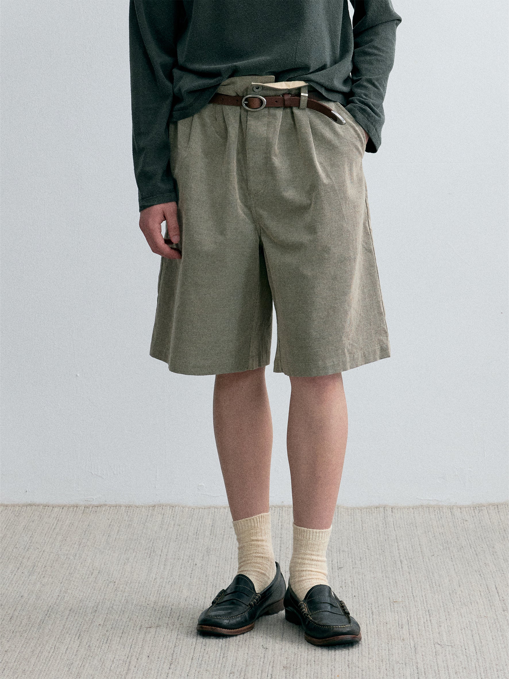 012 - North Hollywood Relaxed Mid-Length Shorts