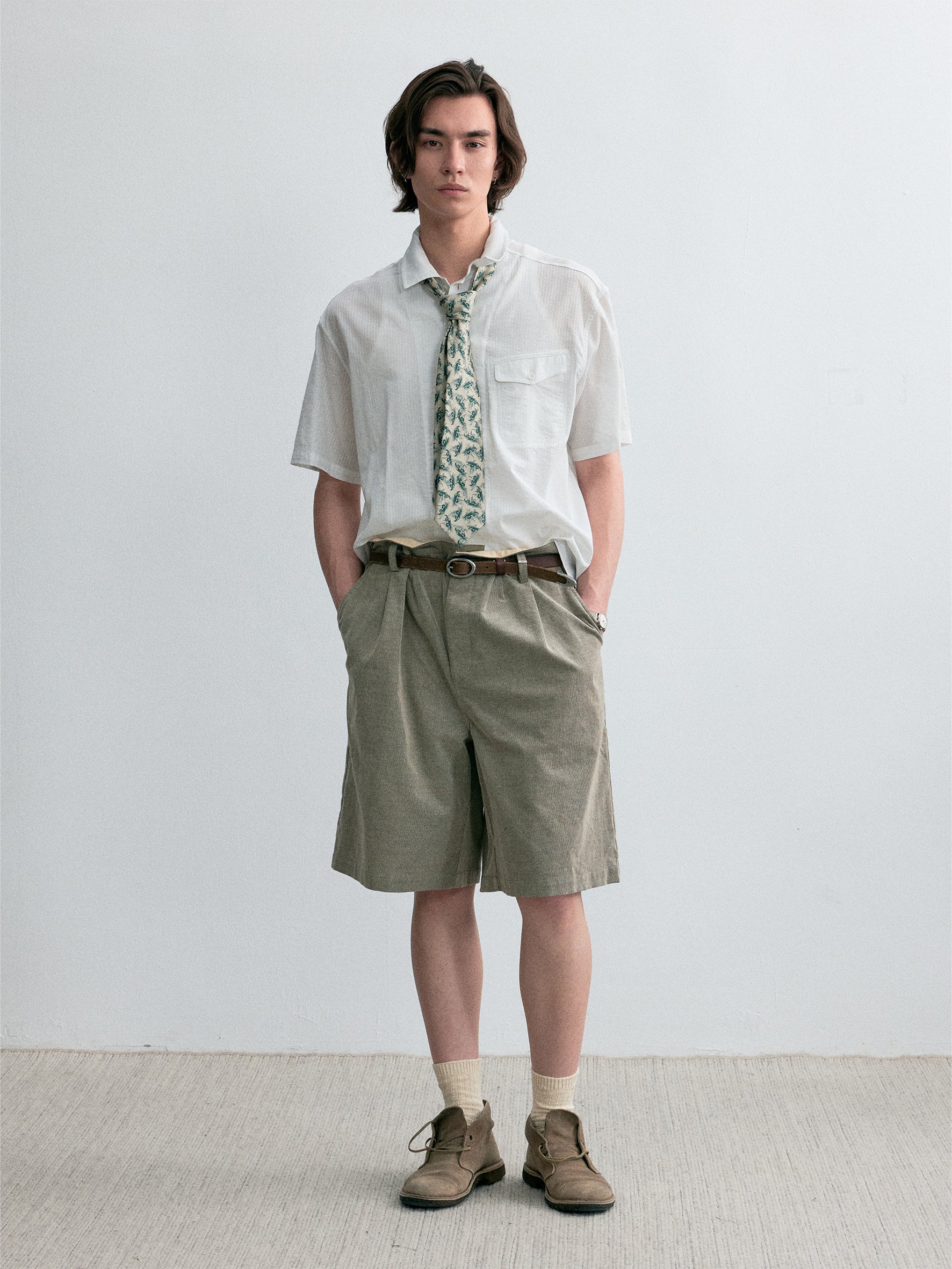 012 - North Hollywood Relaxed Mid-Length Shorts