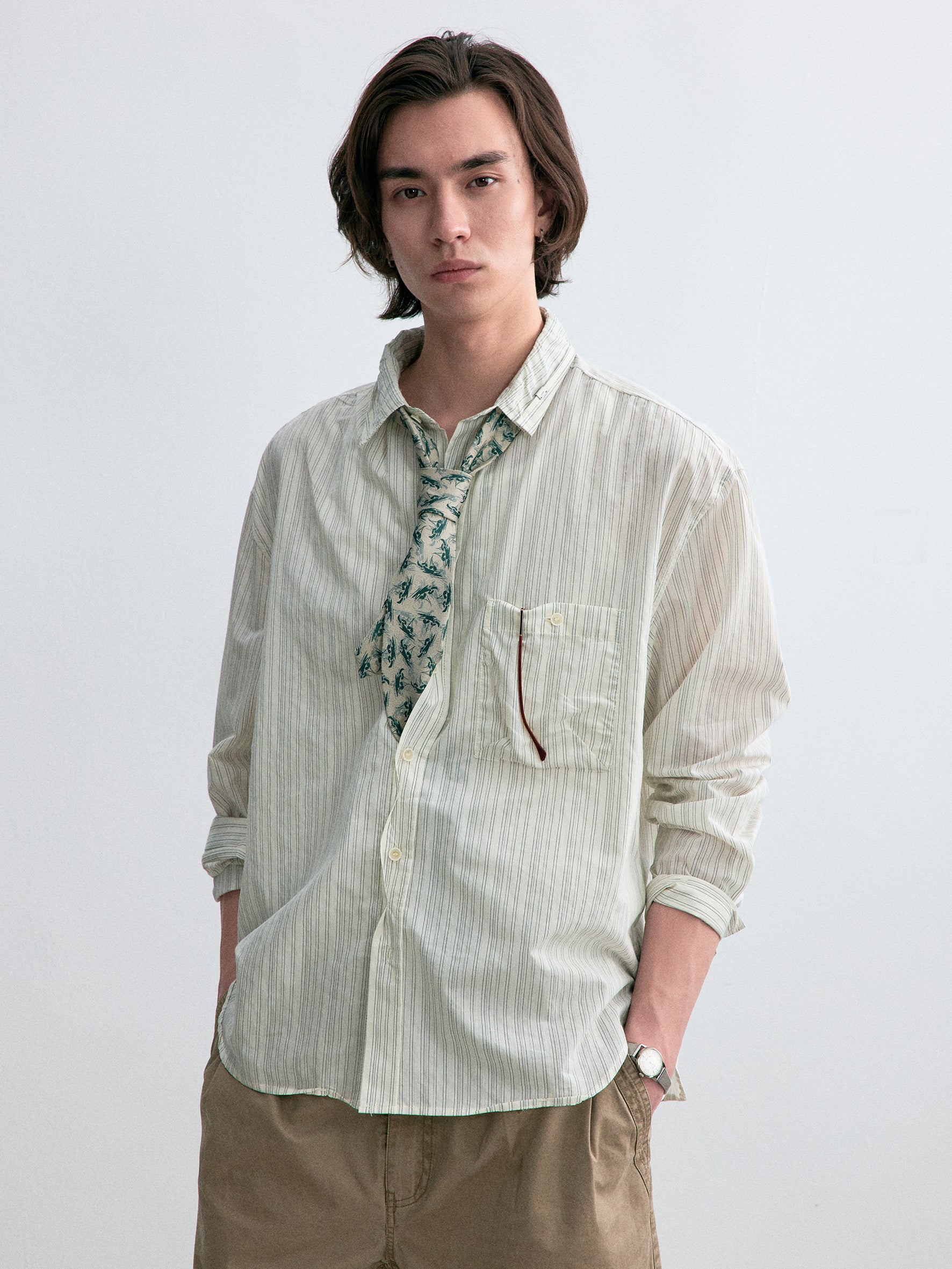 012 - Old Time Wardrobe Wrinkled Shirt