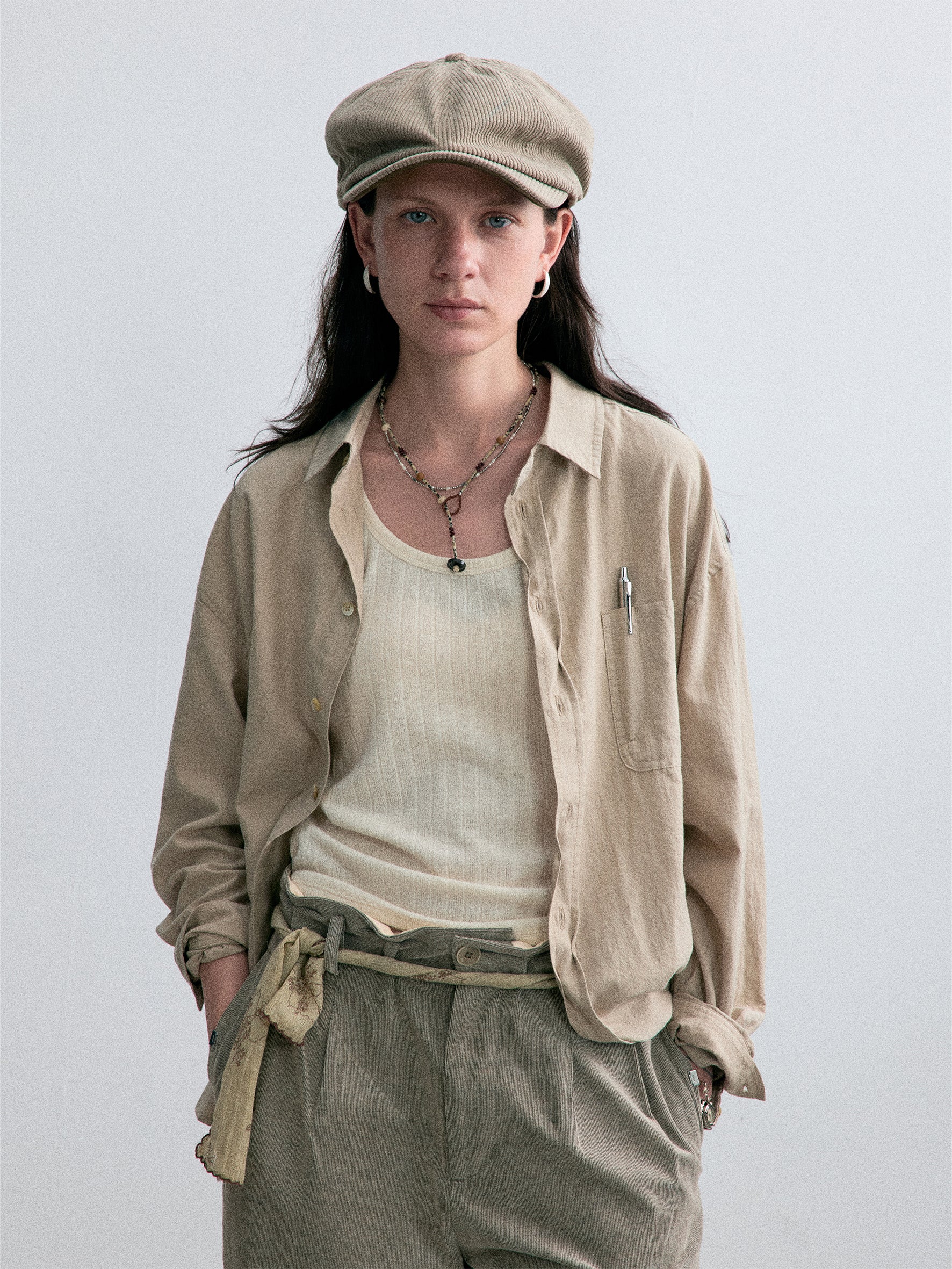 012 - Writer’s Minimal Wrinkled Shirt