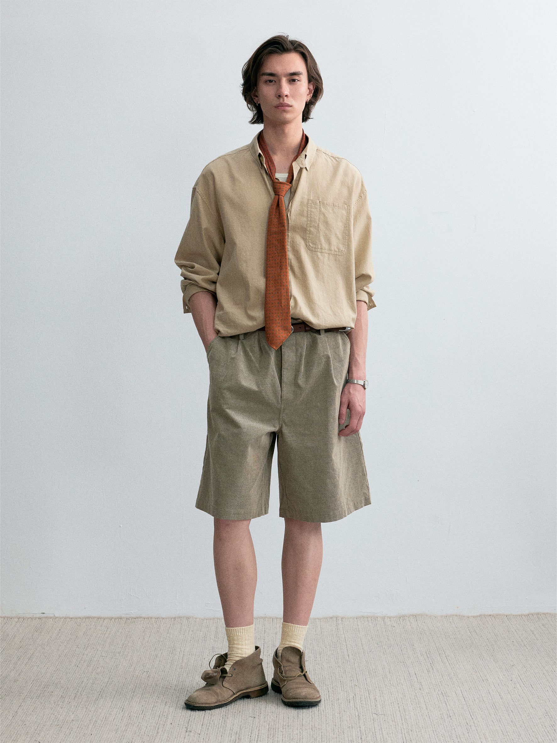 012 - Writer’s Minimal Wrinkled Shirt
