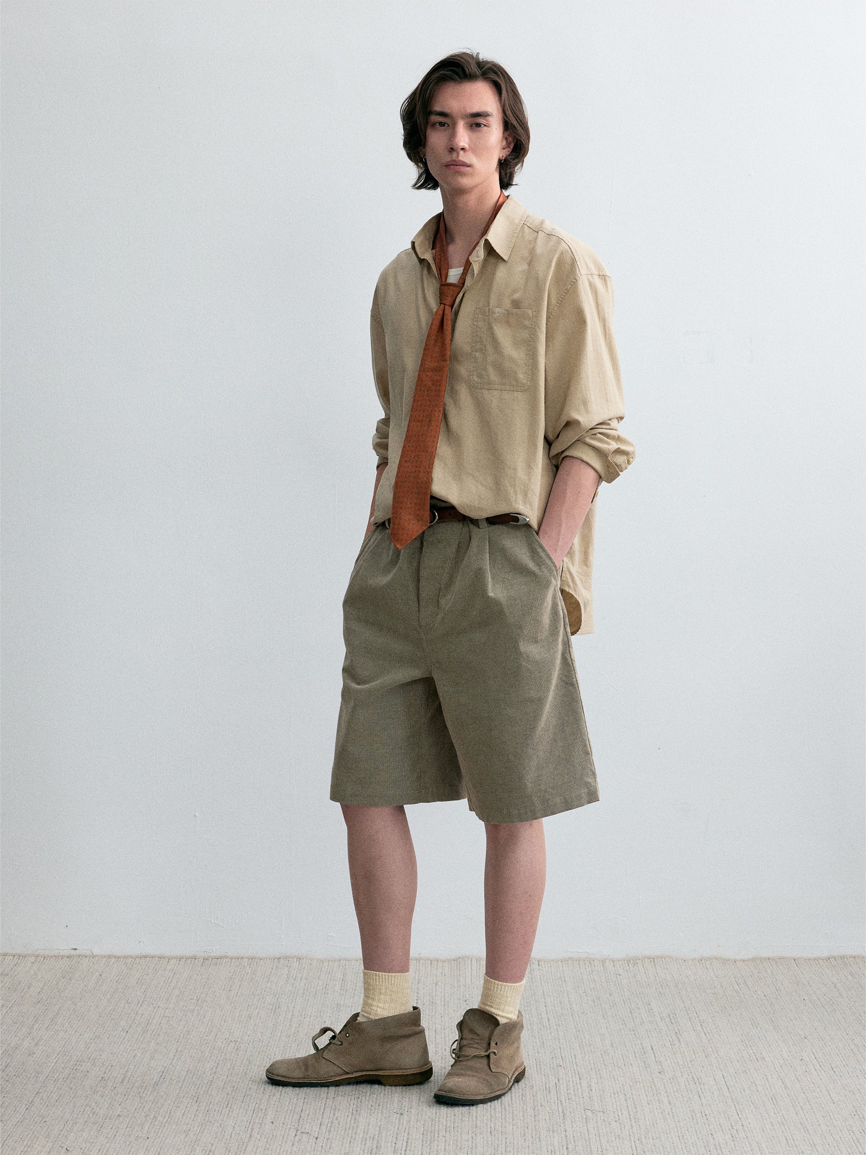 012 - Writer’s Minimal Wrinkled Shirt