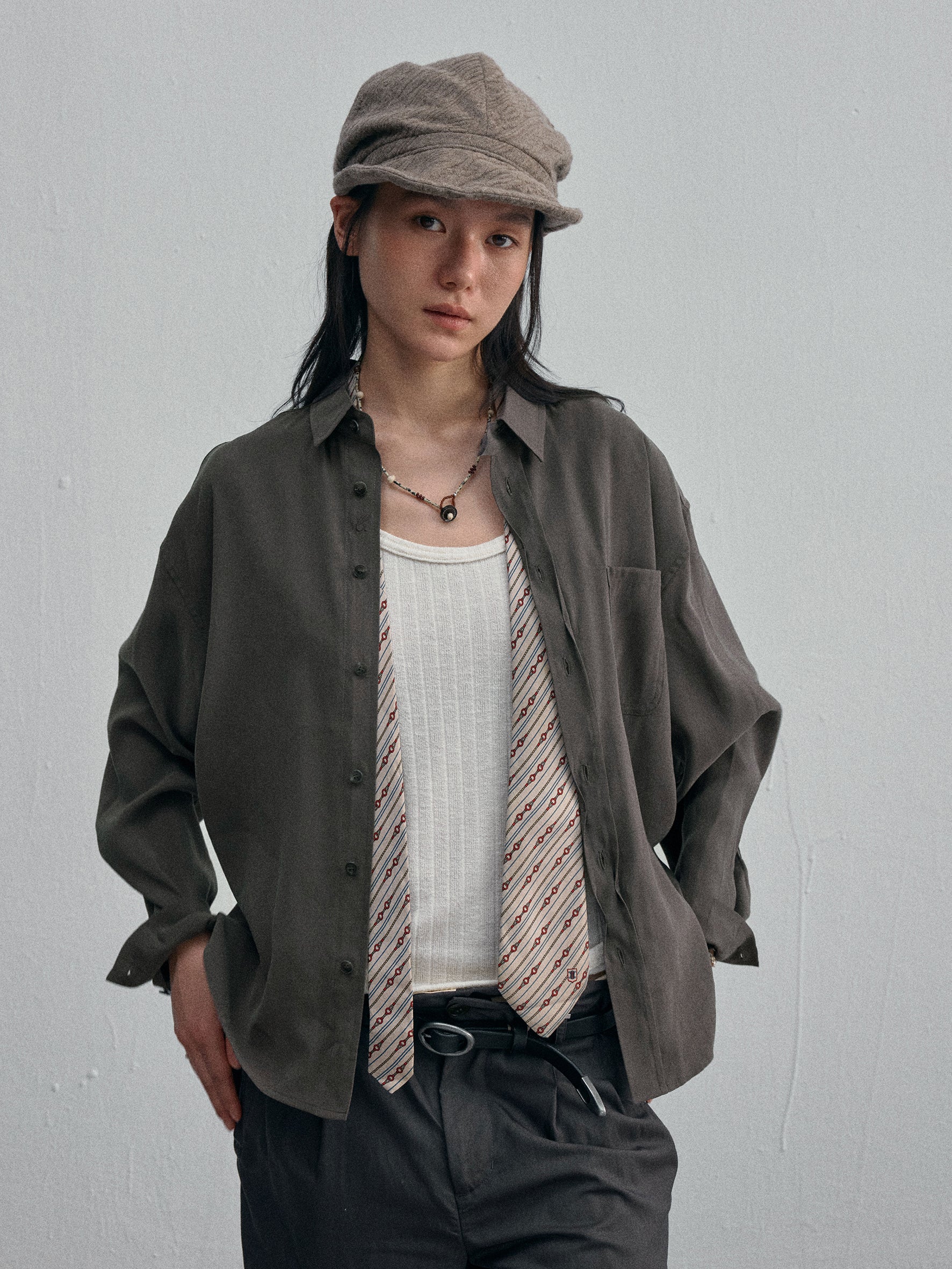 012 - Founder’s Minimal Drape Shirt