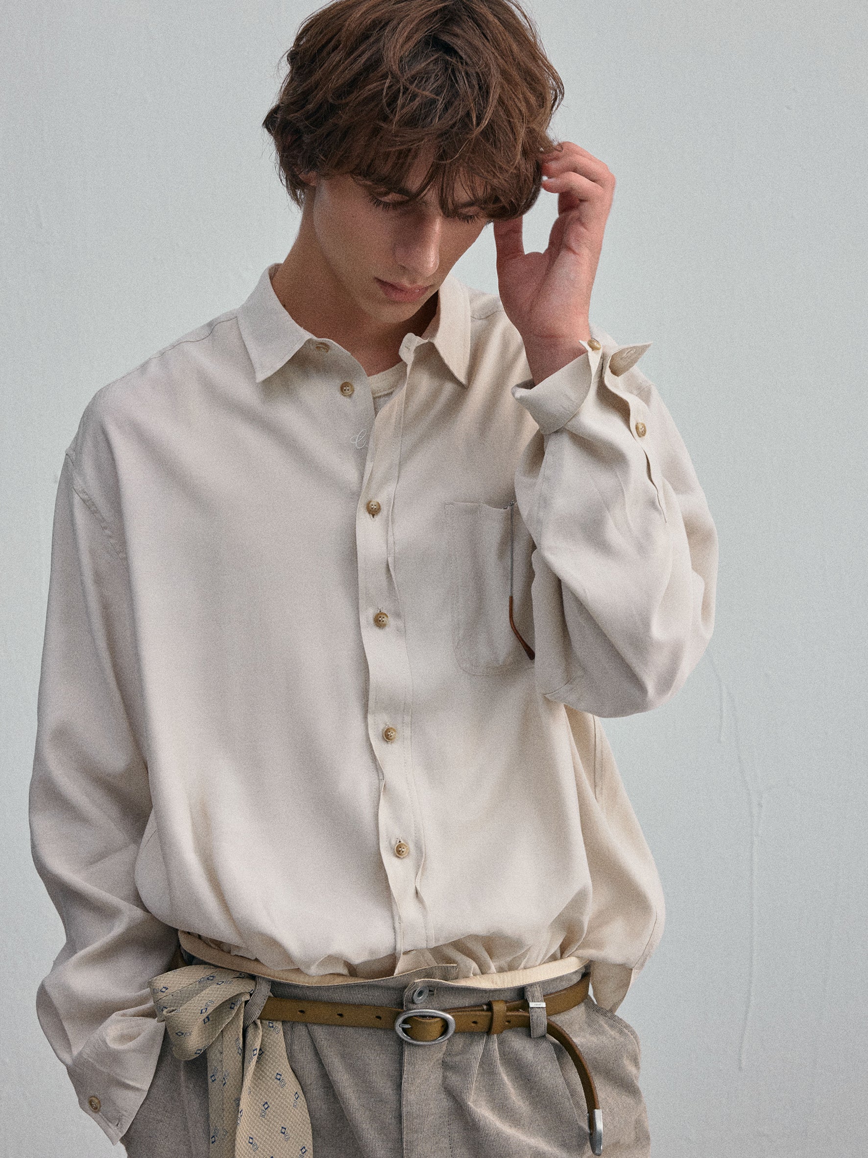 012 - Founder’s Minimal Drape Shirt