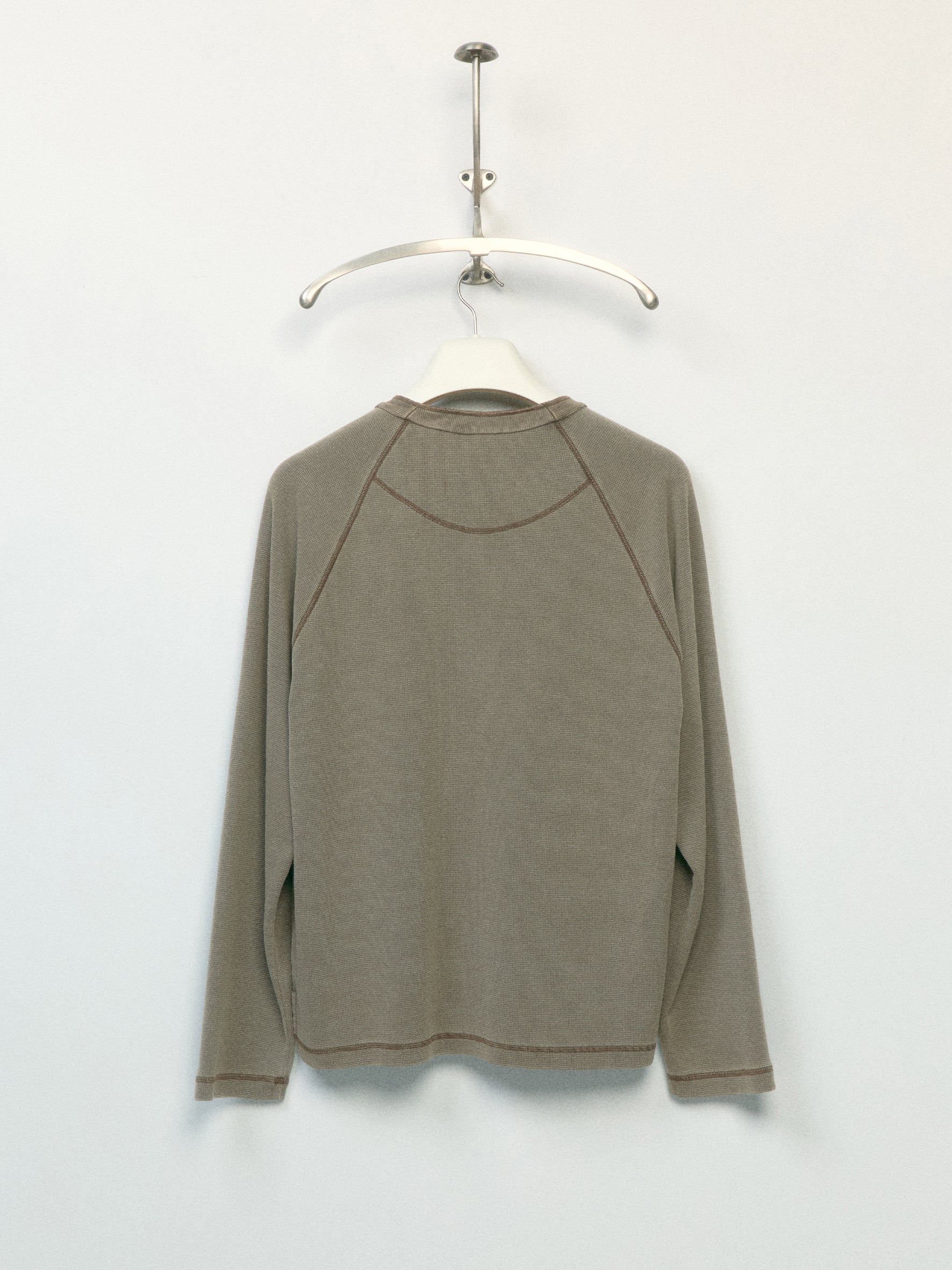 012 - Moccasin Memory Textured Henley