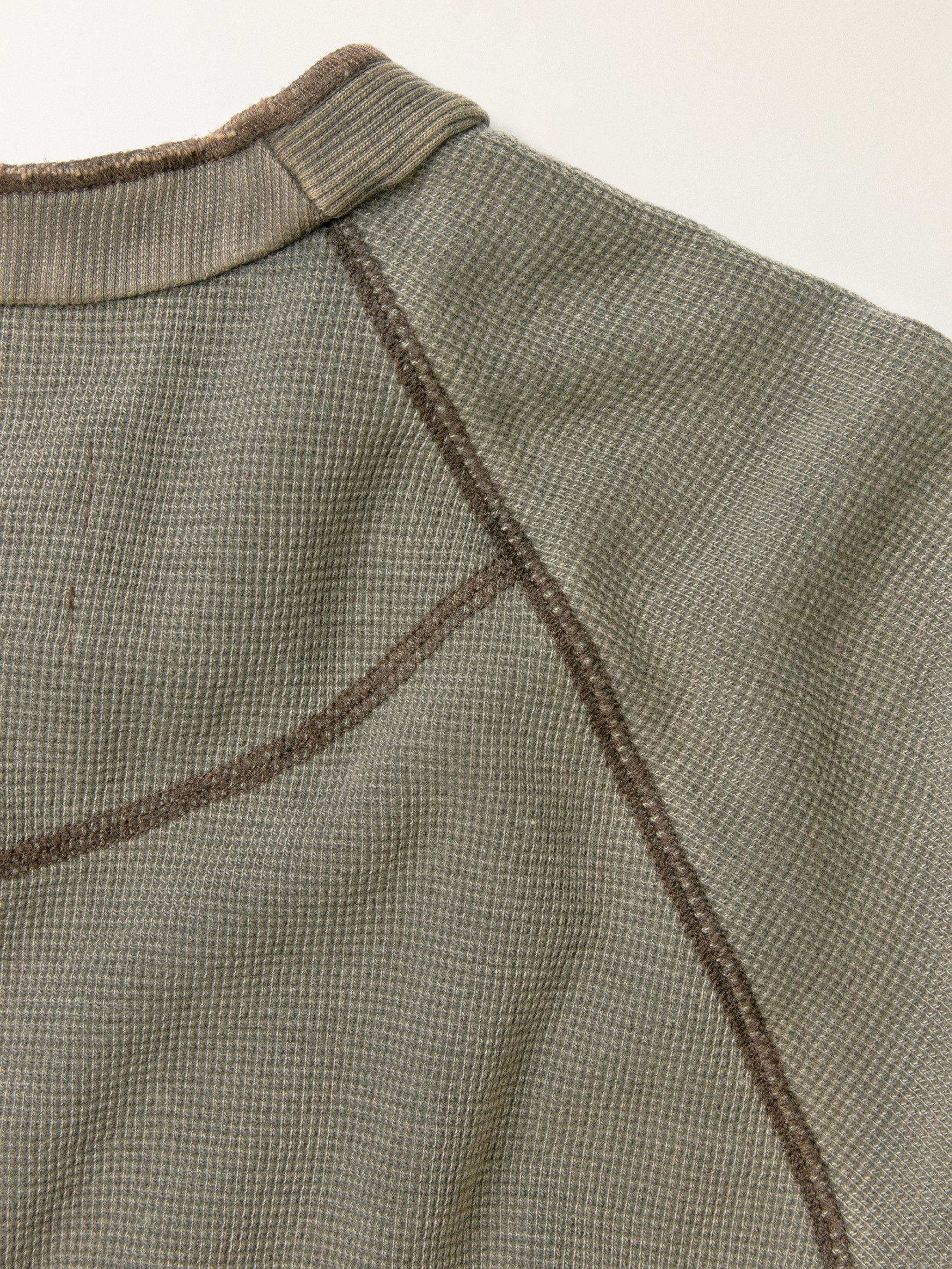 012 - Moccasin Memory Textured Henley