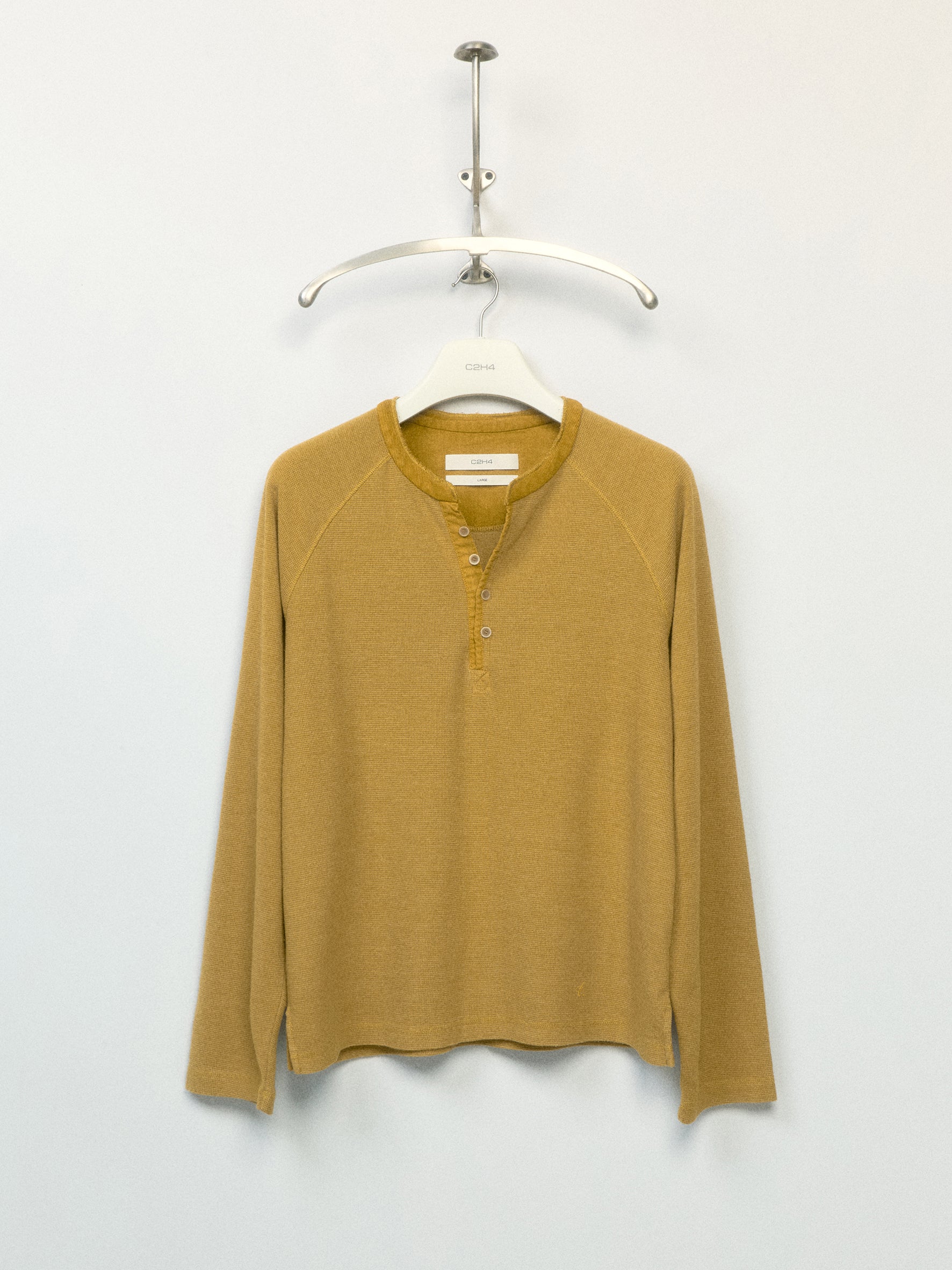 012 - Moccasin Memory Textured Henley