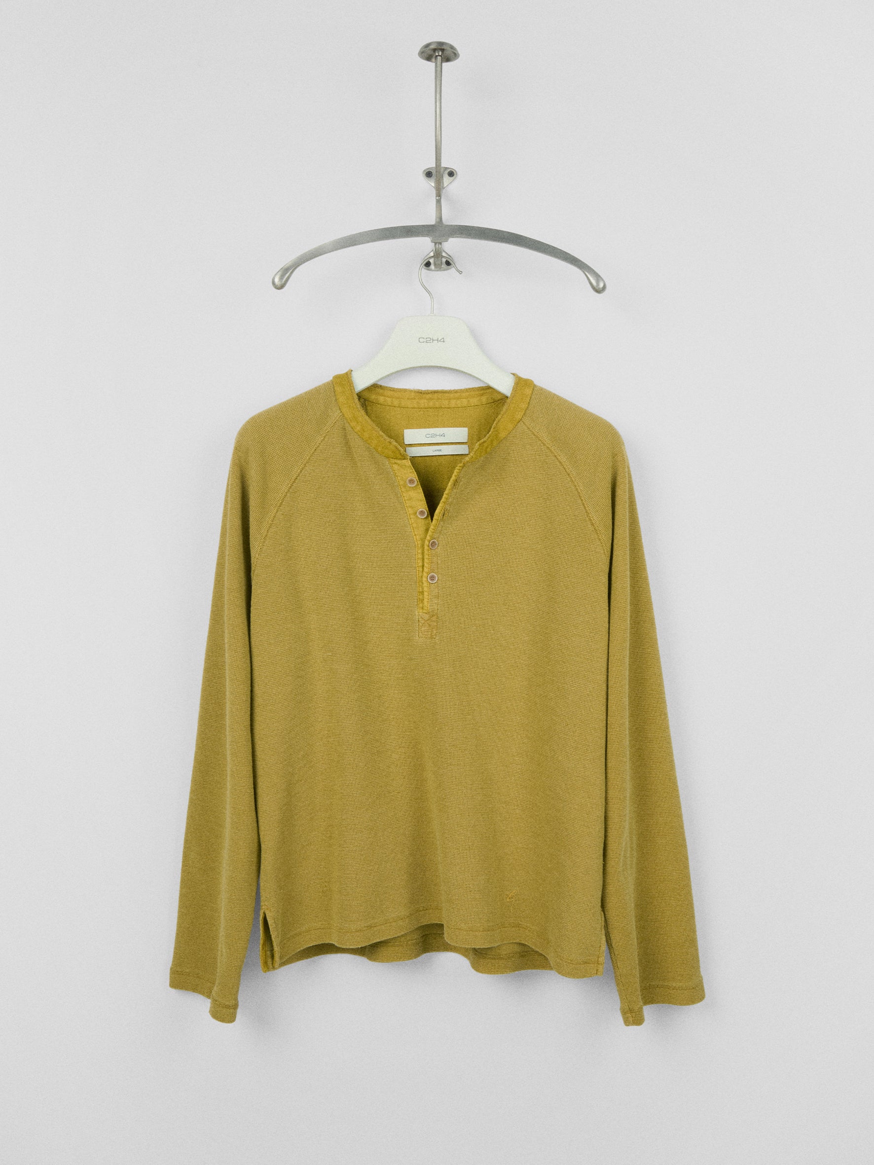 012 - Moccasin Memory Textured Henley