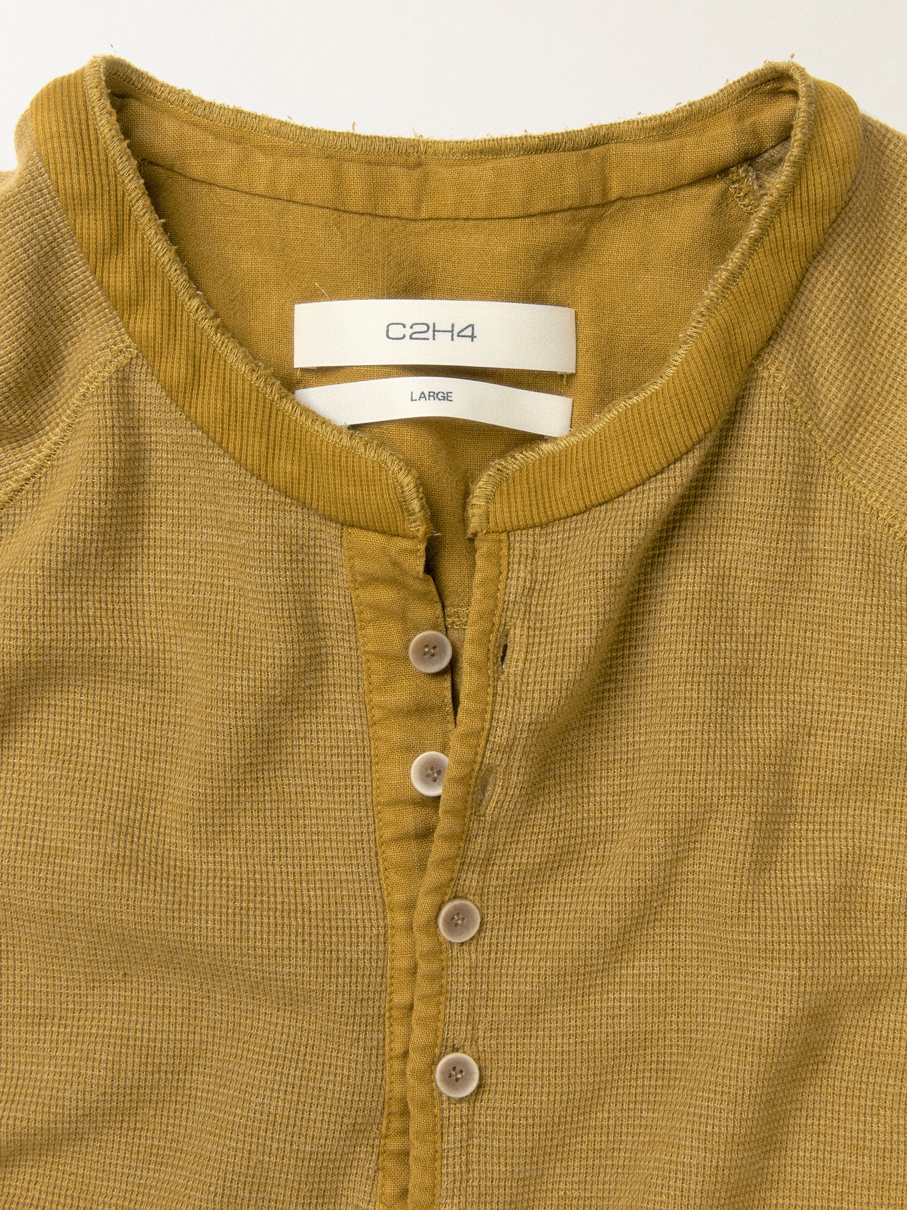 012 - Moccasin Memory Textured Henley