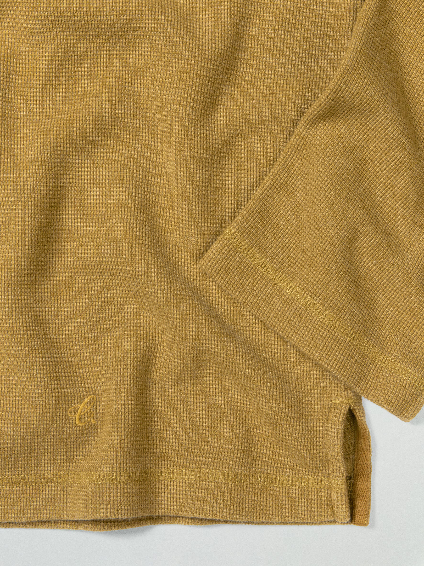 012 - Moccasin Memory Textured Henley