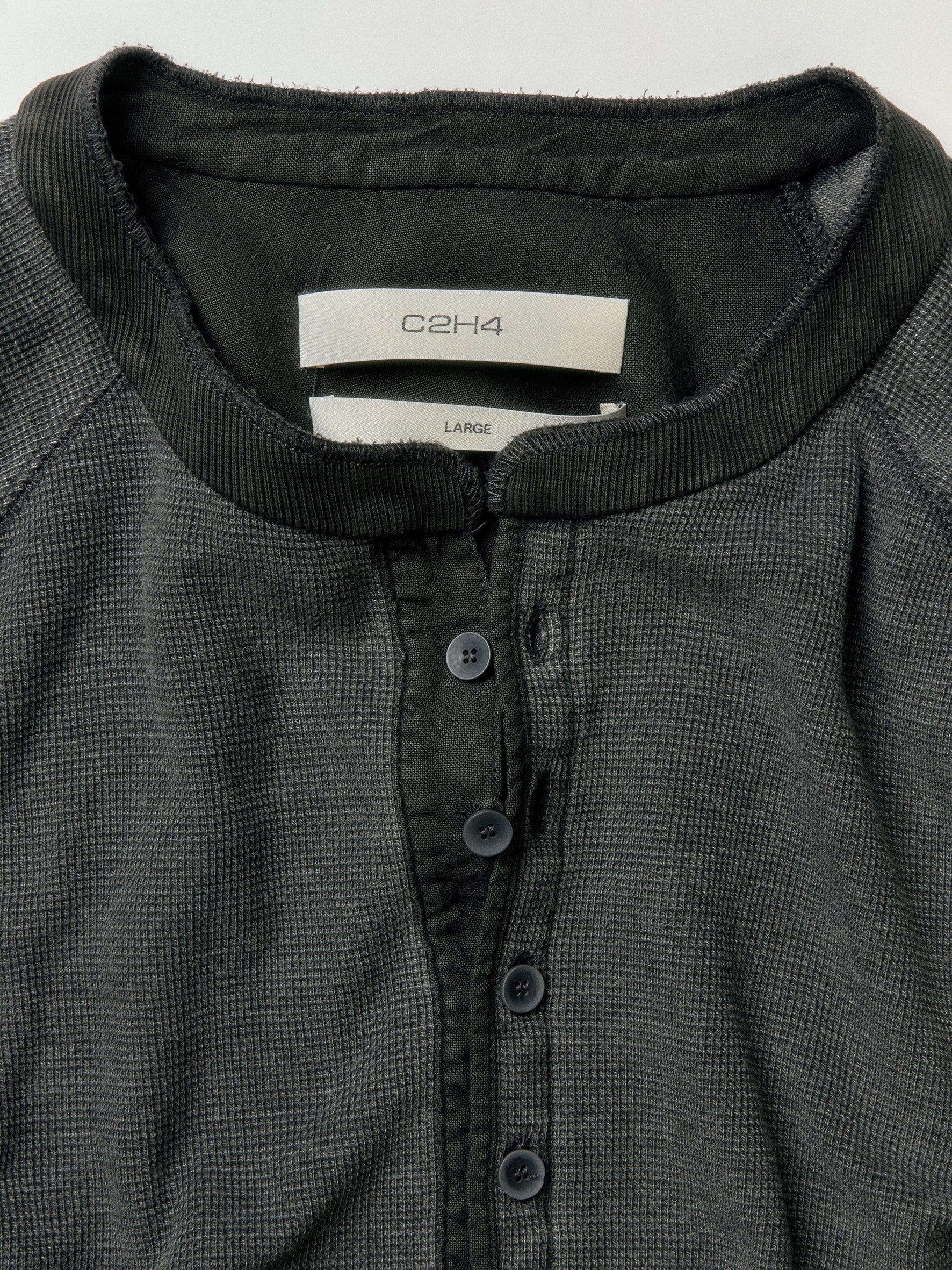 012 - Moccasin Memory Textured Henley