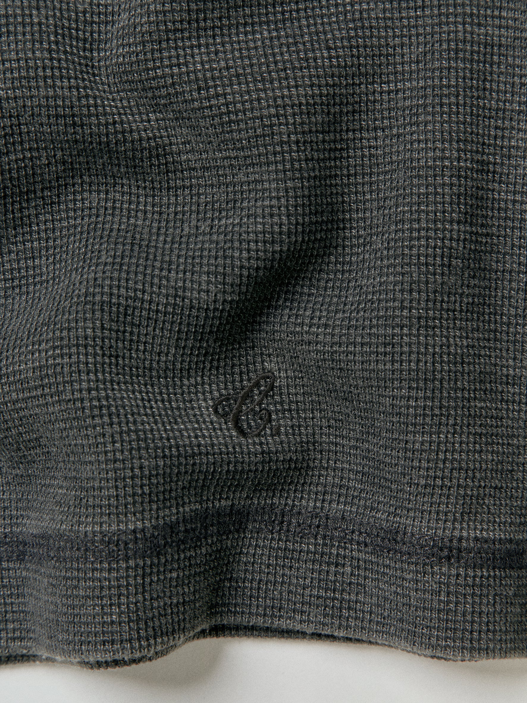 012 - Moccasin Memory Textured Henley