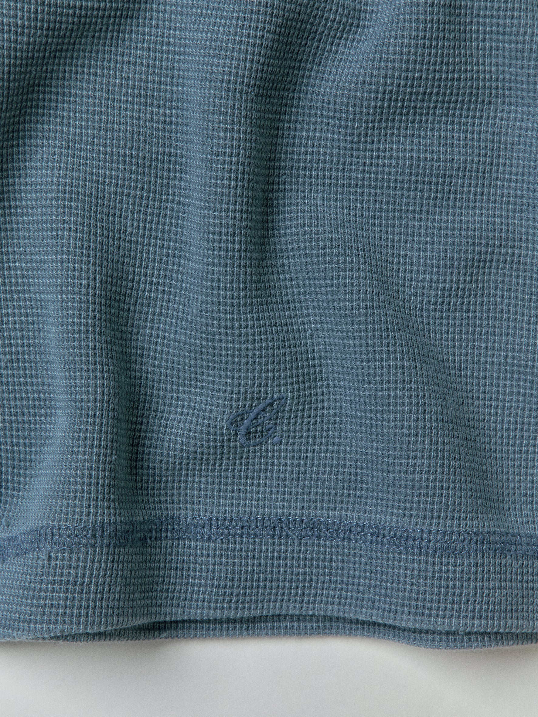 012 - Moccasin Memory Textured Henley