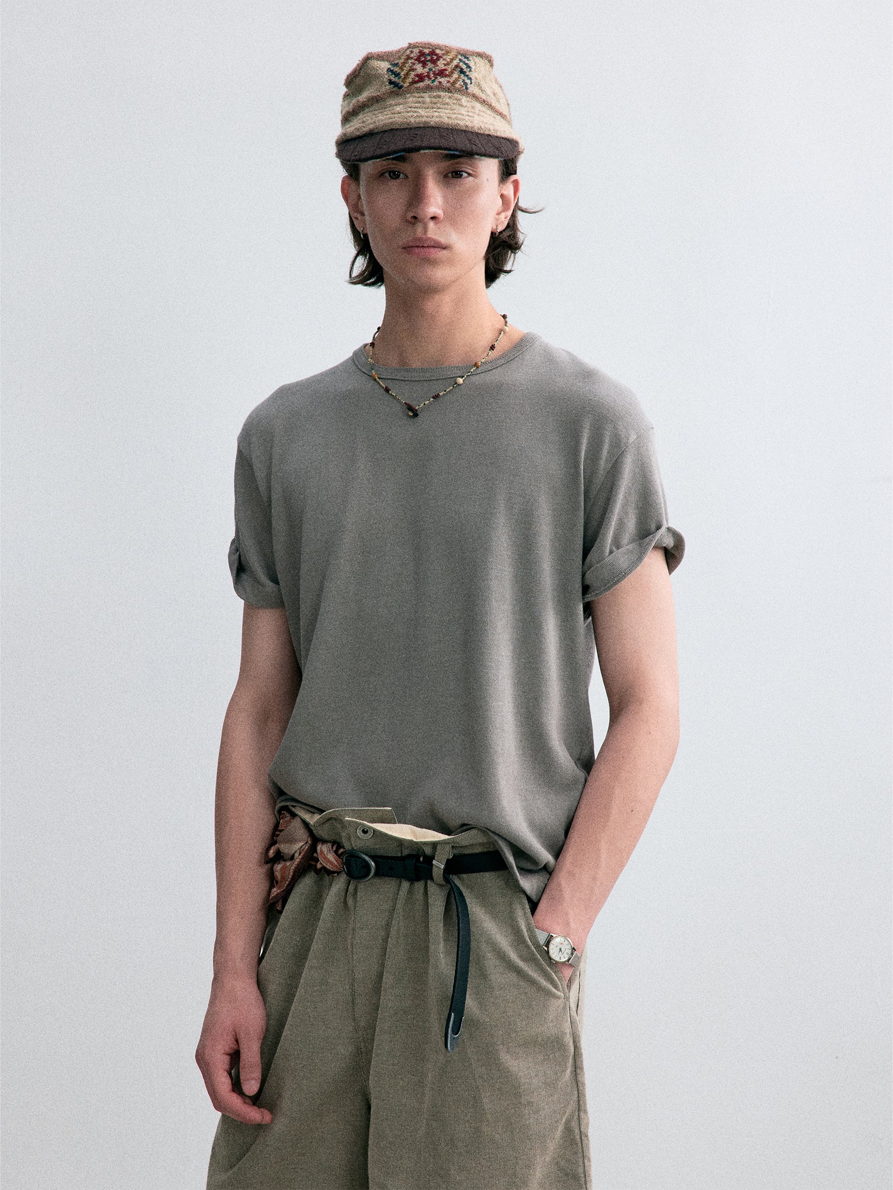 012 - Quiet Wardrobe Washed Curling T-Shirt