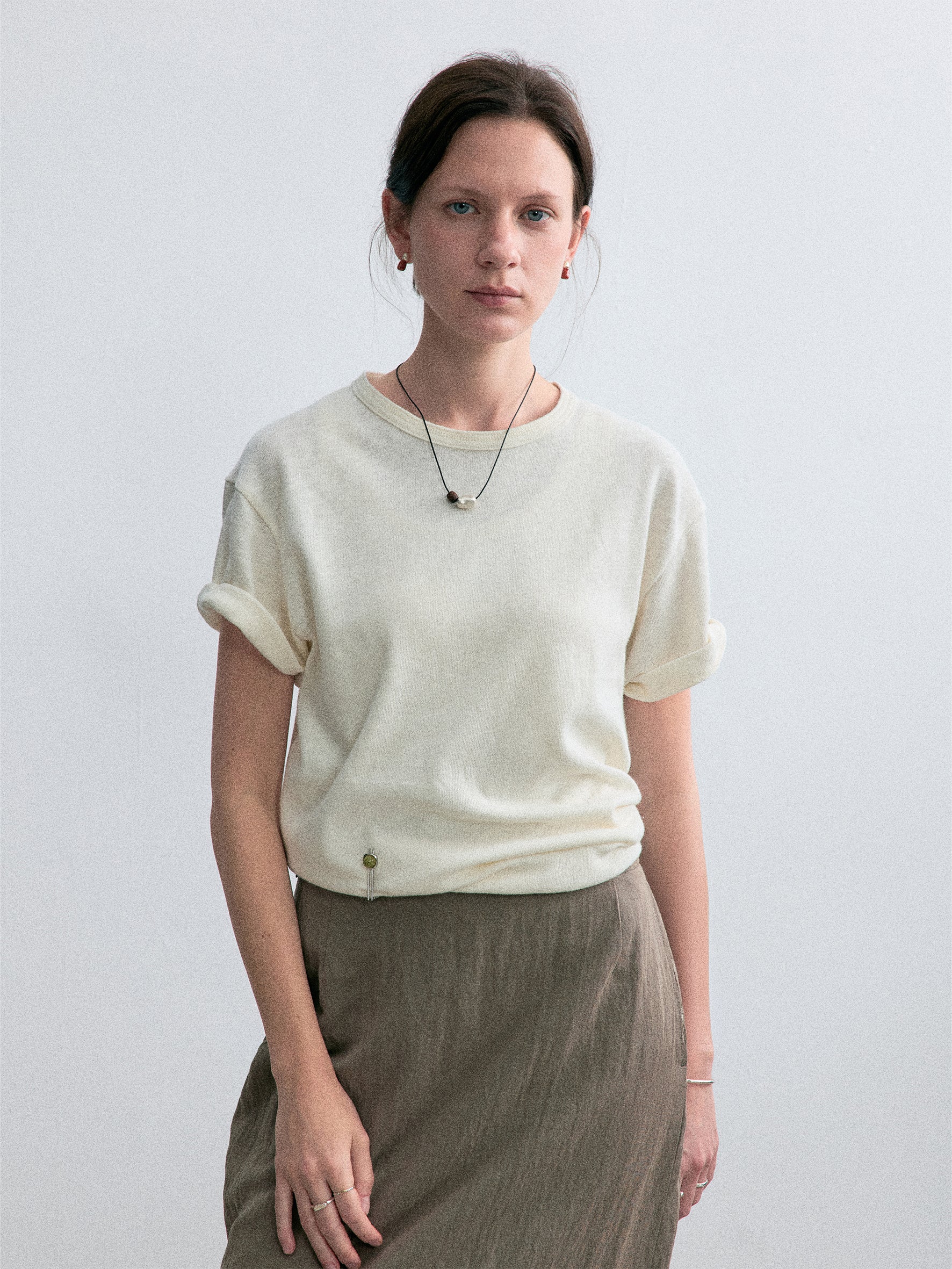 012 - Quiet Wardrobe Washed Curling T-Shirt