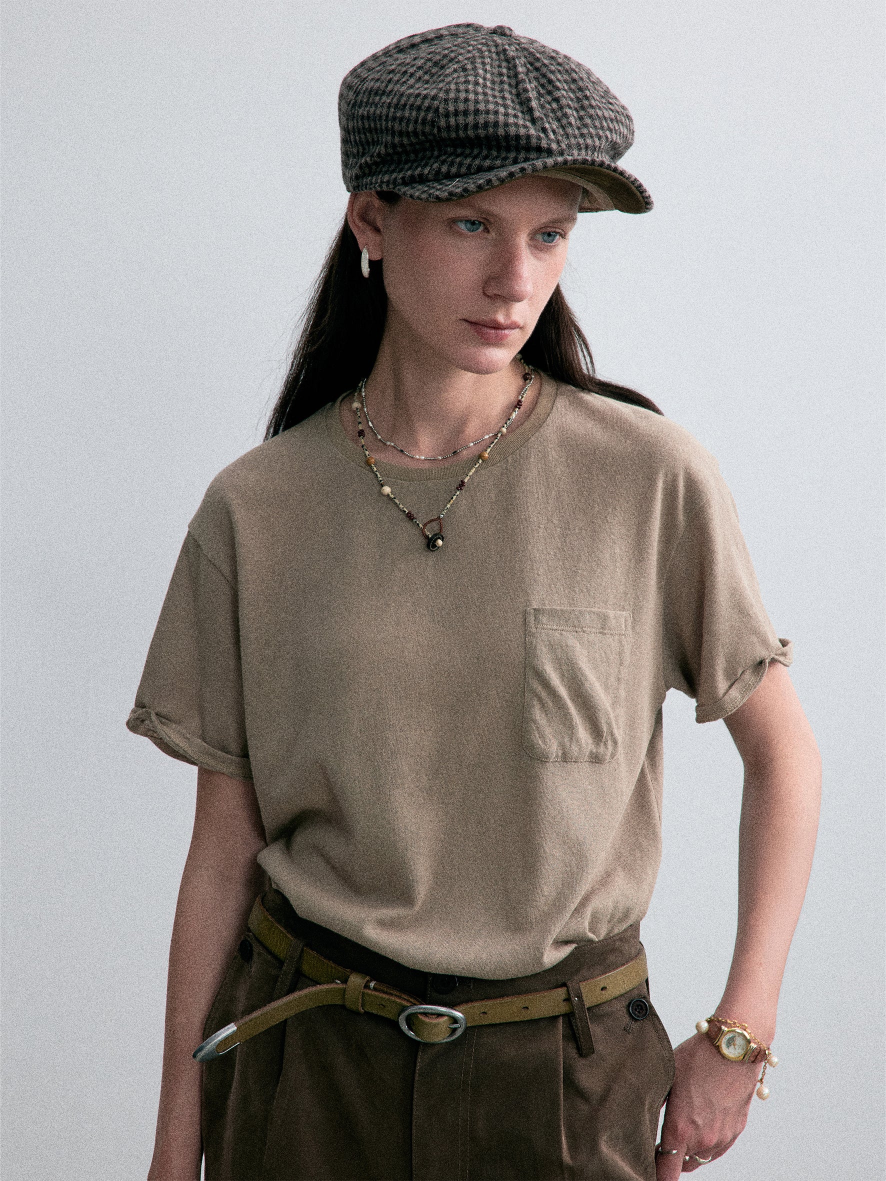 012 - Old Time Wardrobe Wrinkled Pocket T-Shirt